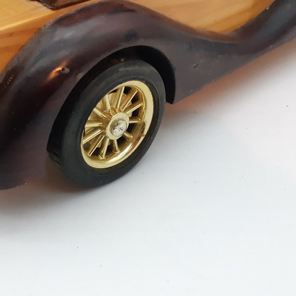 Vintage Wooden Model Car - Picture 11 of 11
